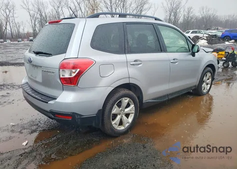 2015 Subaru Forester 2.5I Premium из США, поврежденный, VIN JF2SJADC9FH550129